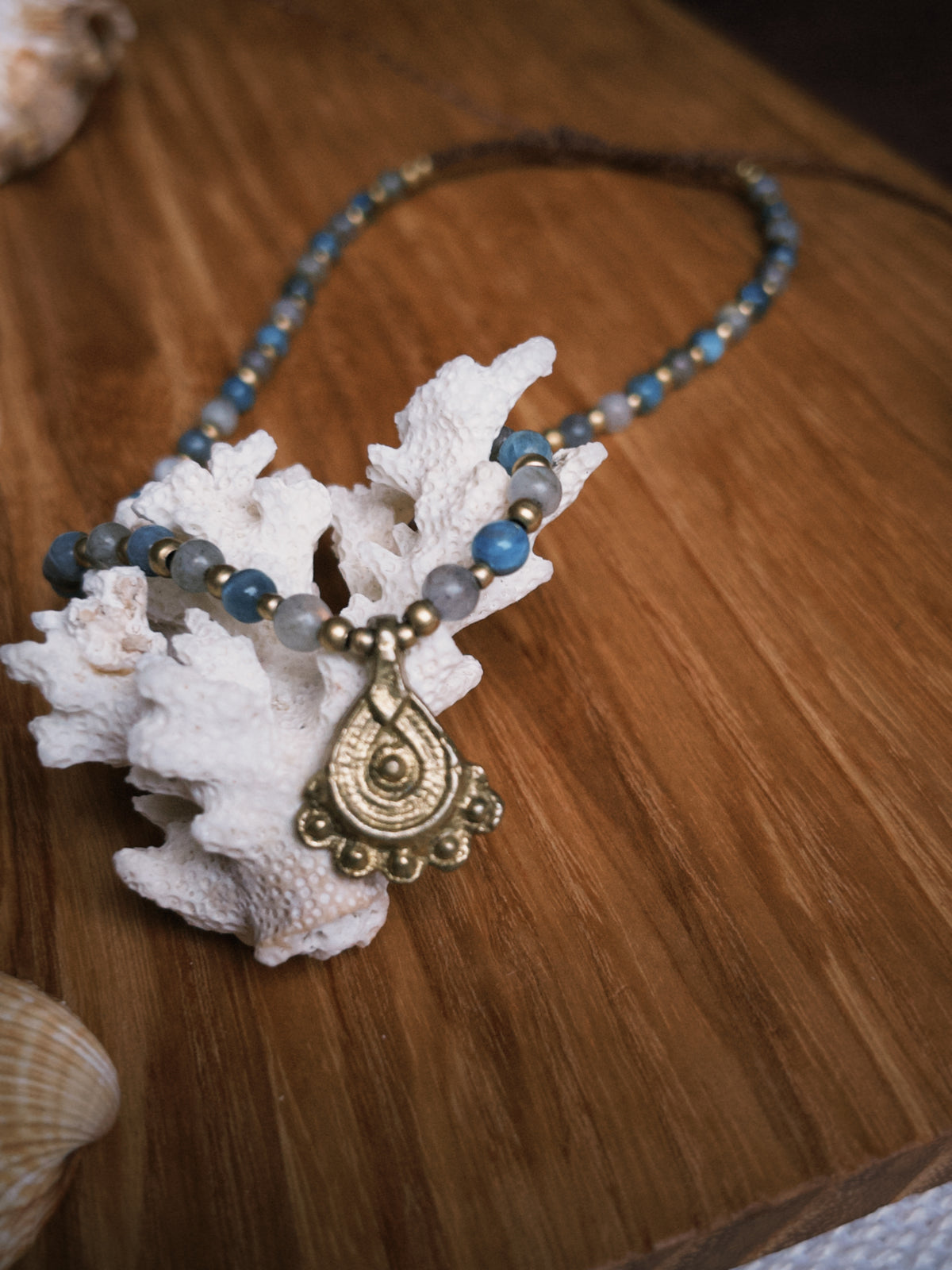Labradorite & Apatite Necklace
