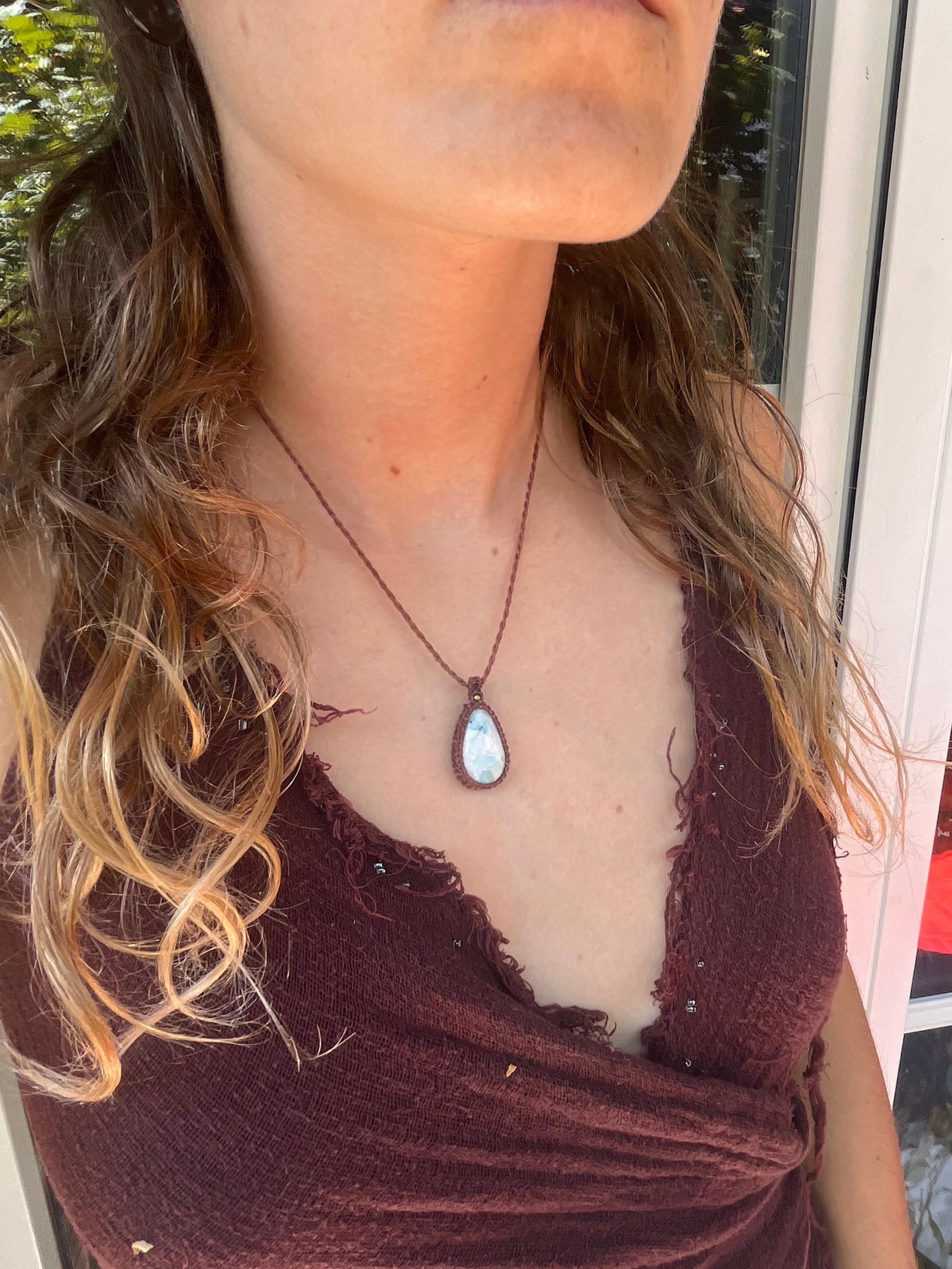 Larimar Necklace🐬