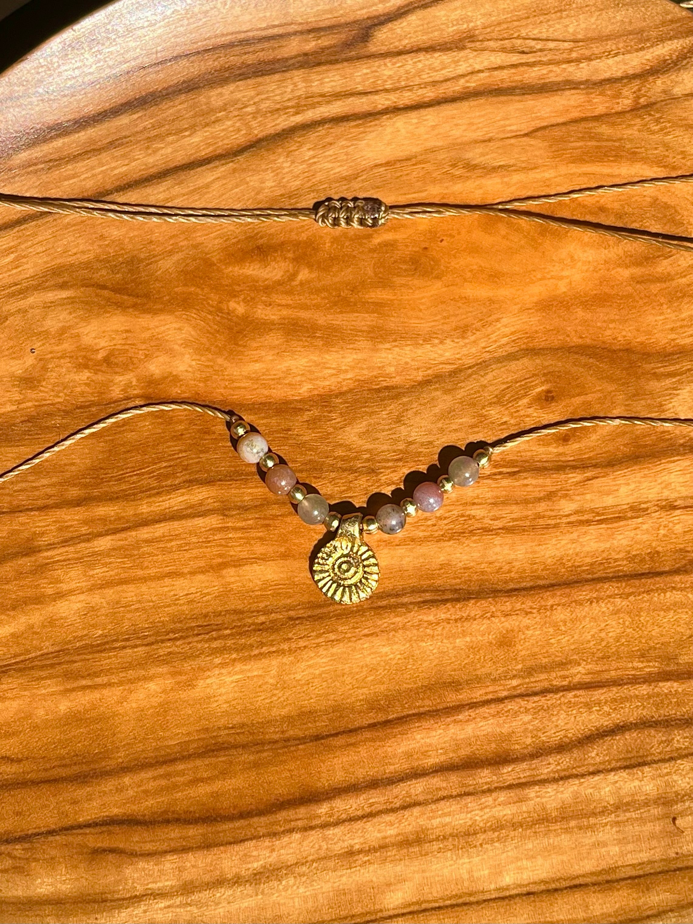 Indian Agate Boho Necklace