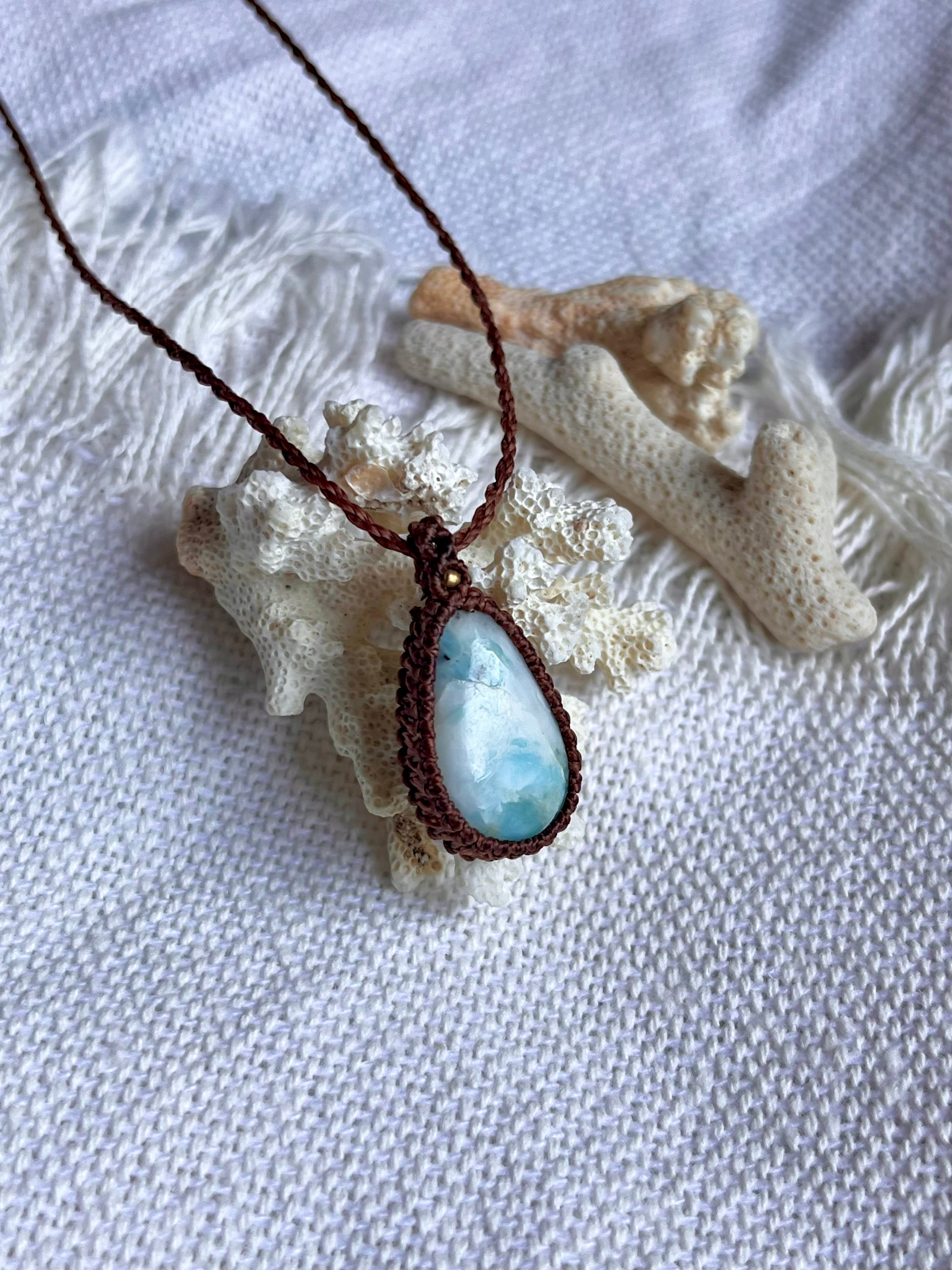 Larimar Necklace🐬