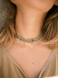 Indian agate choker