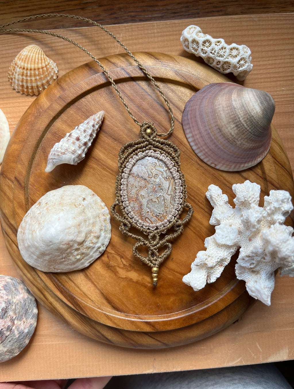 Crazy Lace Agate Necklace