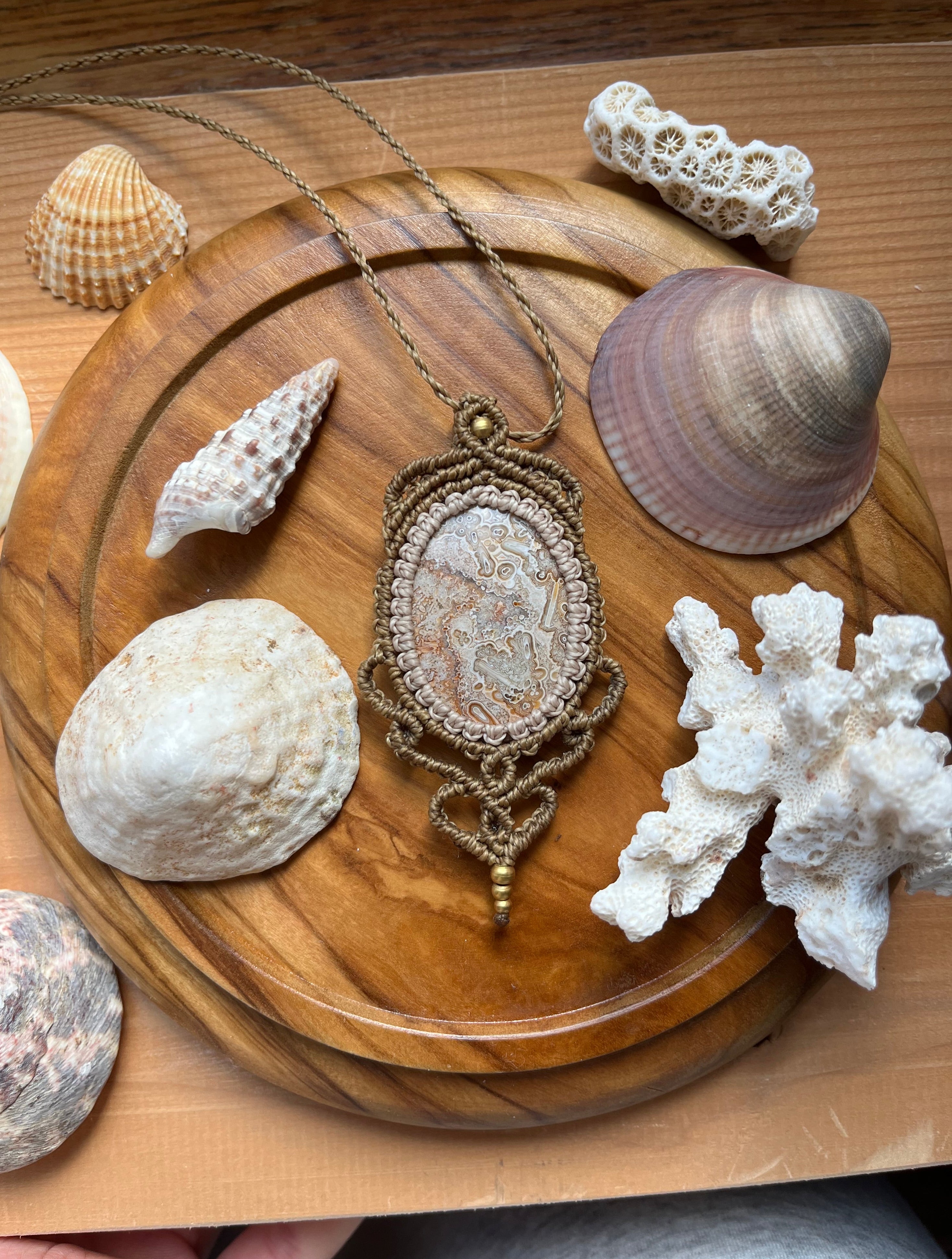 Crazy Lace Agate Necklace
