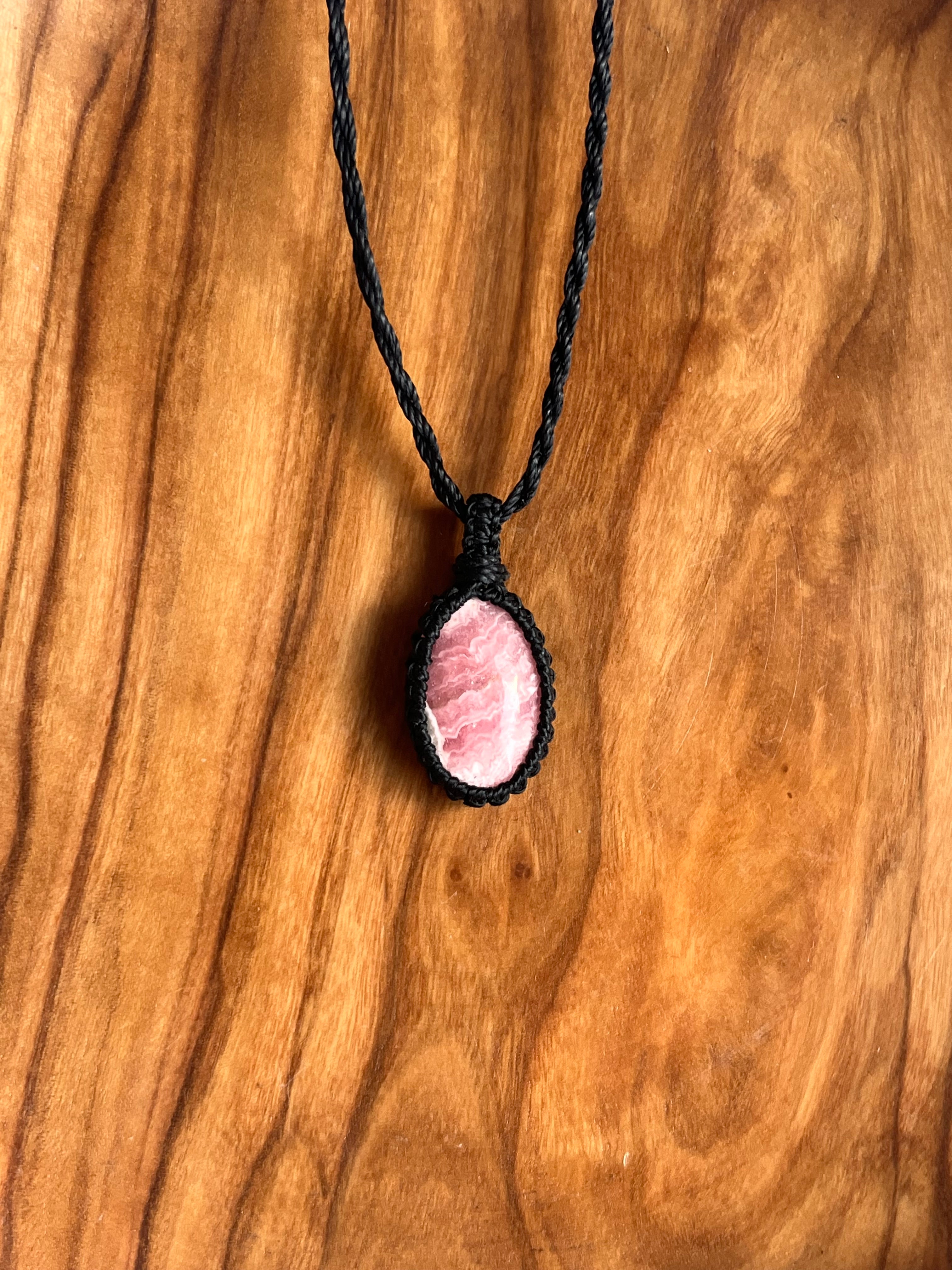 Rhodochrosit Halskette 