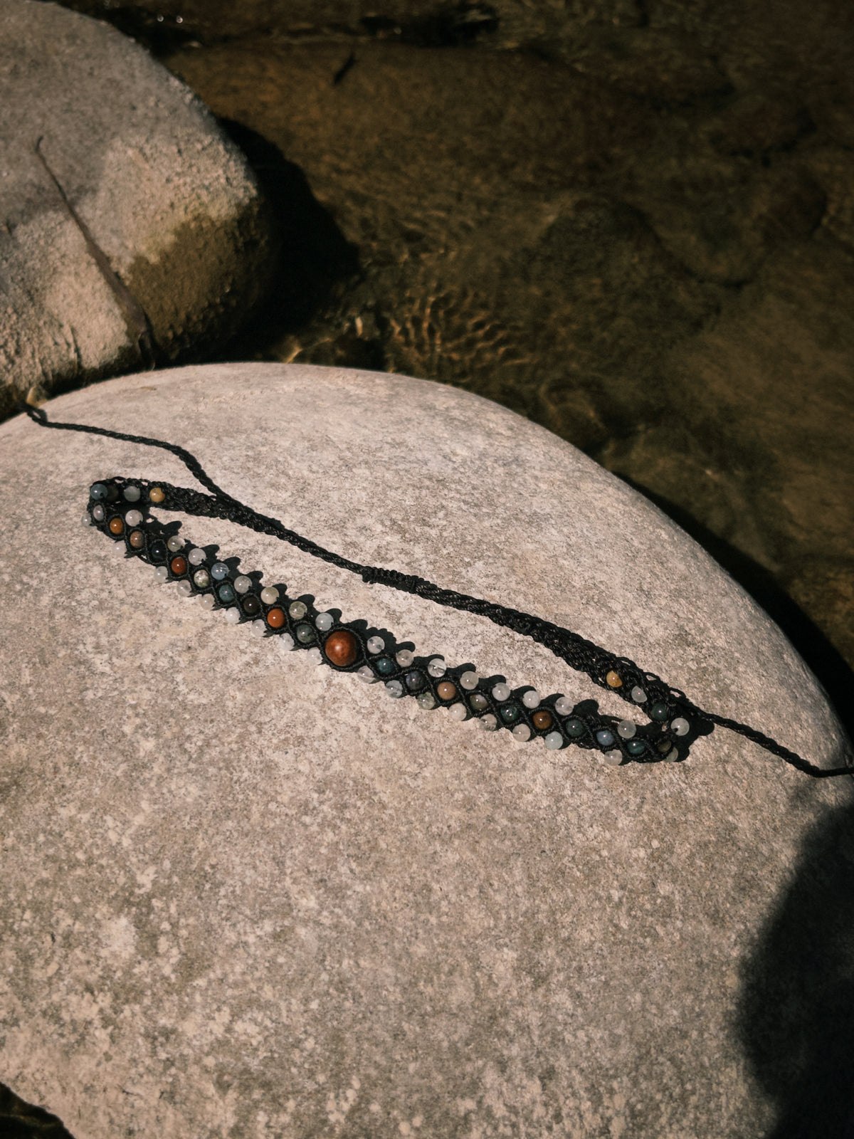 Steinenmix choker Halskette