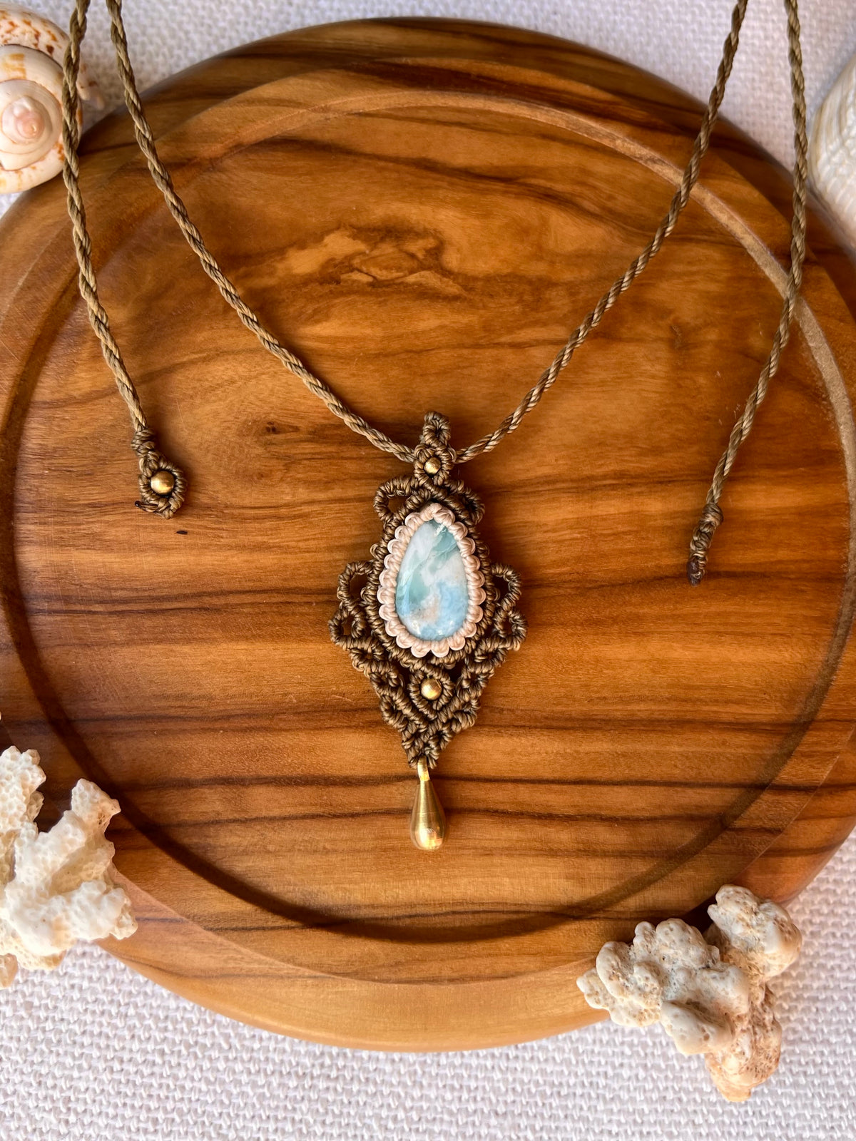 Larimar Halskette