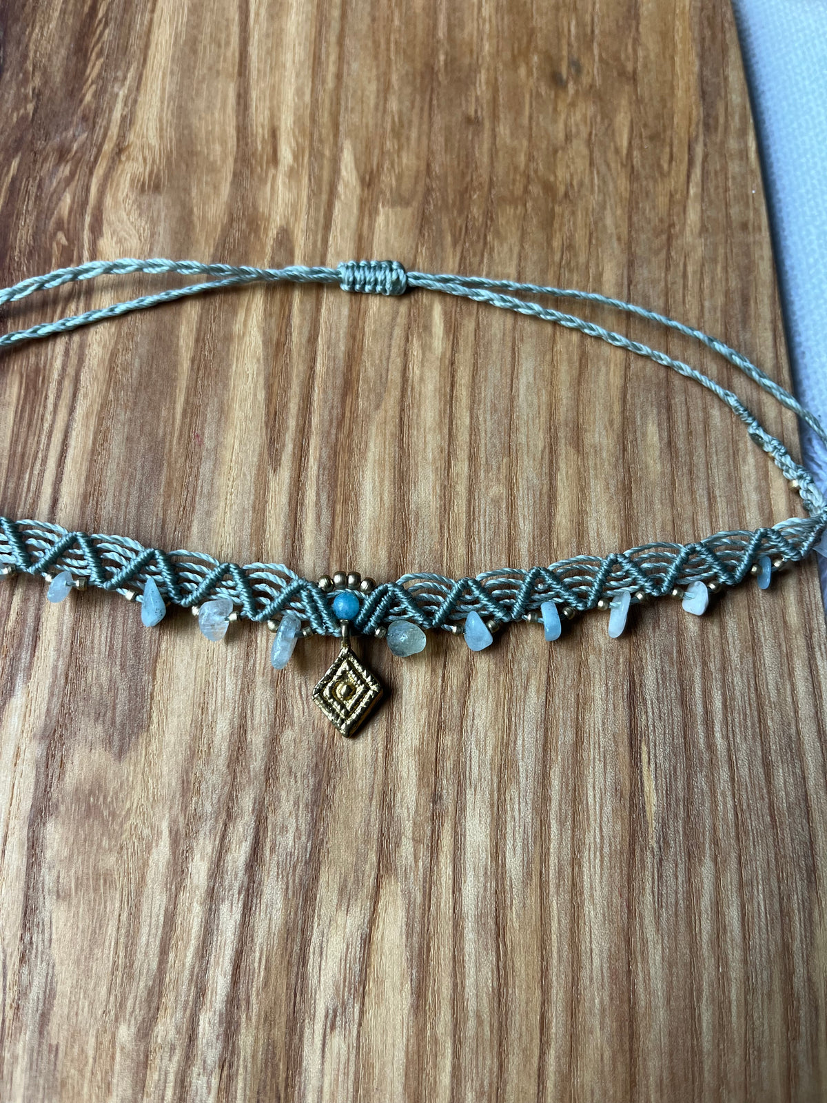 Amazonit Choker 