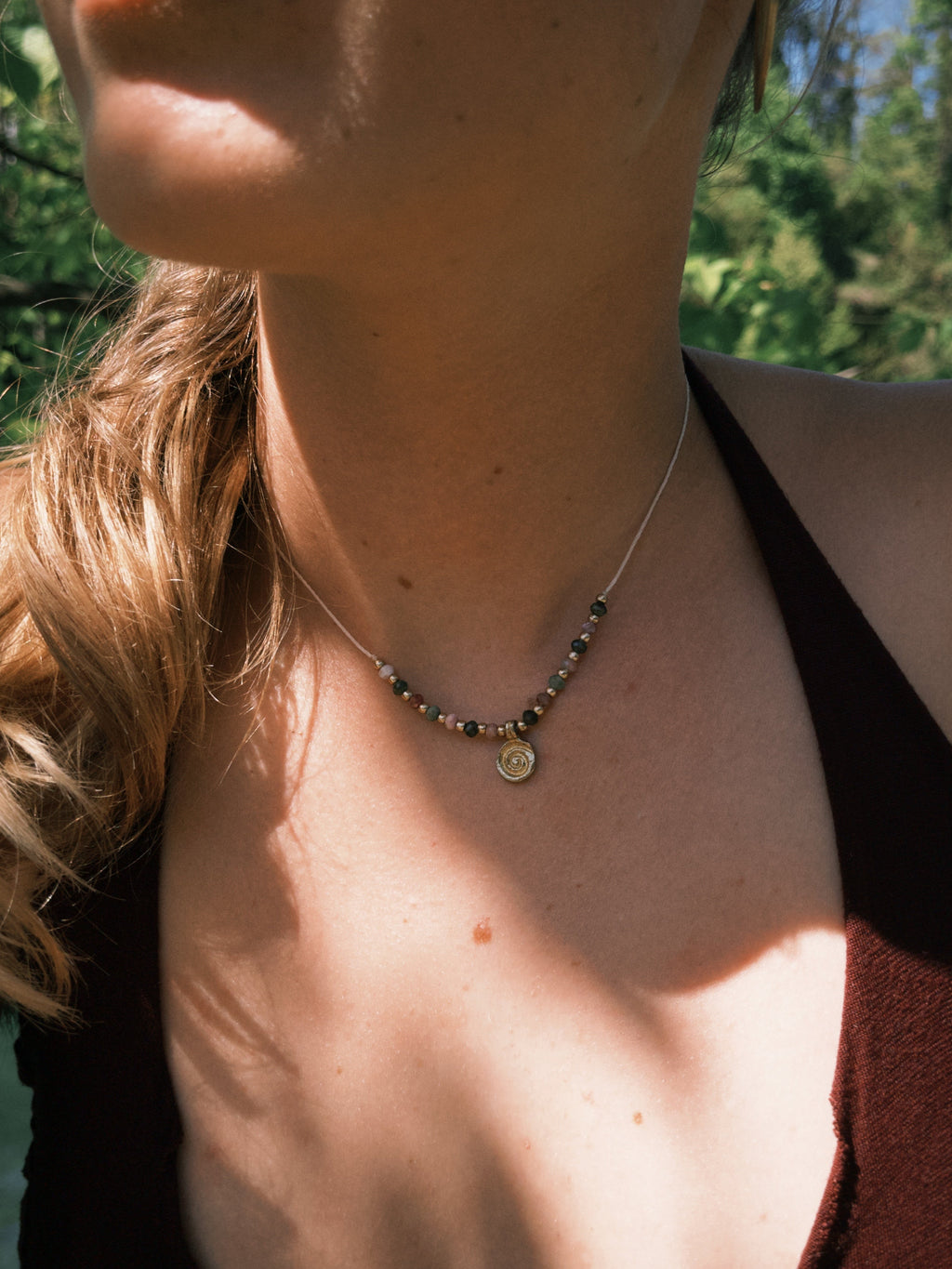 Tourmaline Beaded Necklace