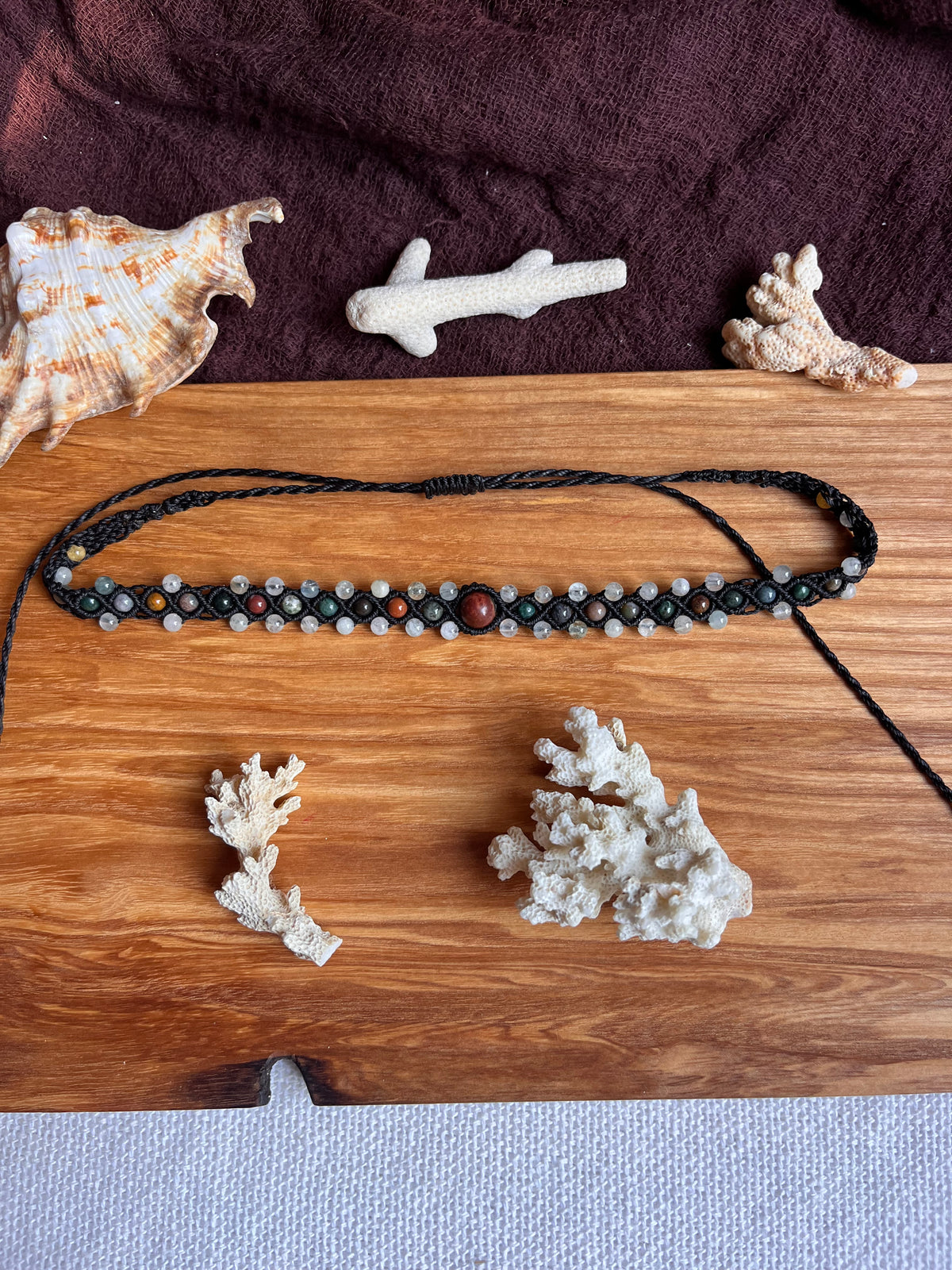 Steinenmix choker Halskette