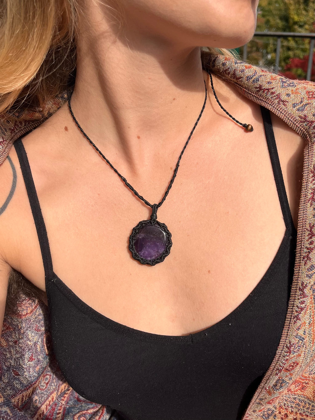 Amethyst-Amulett
