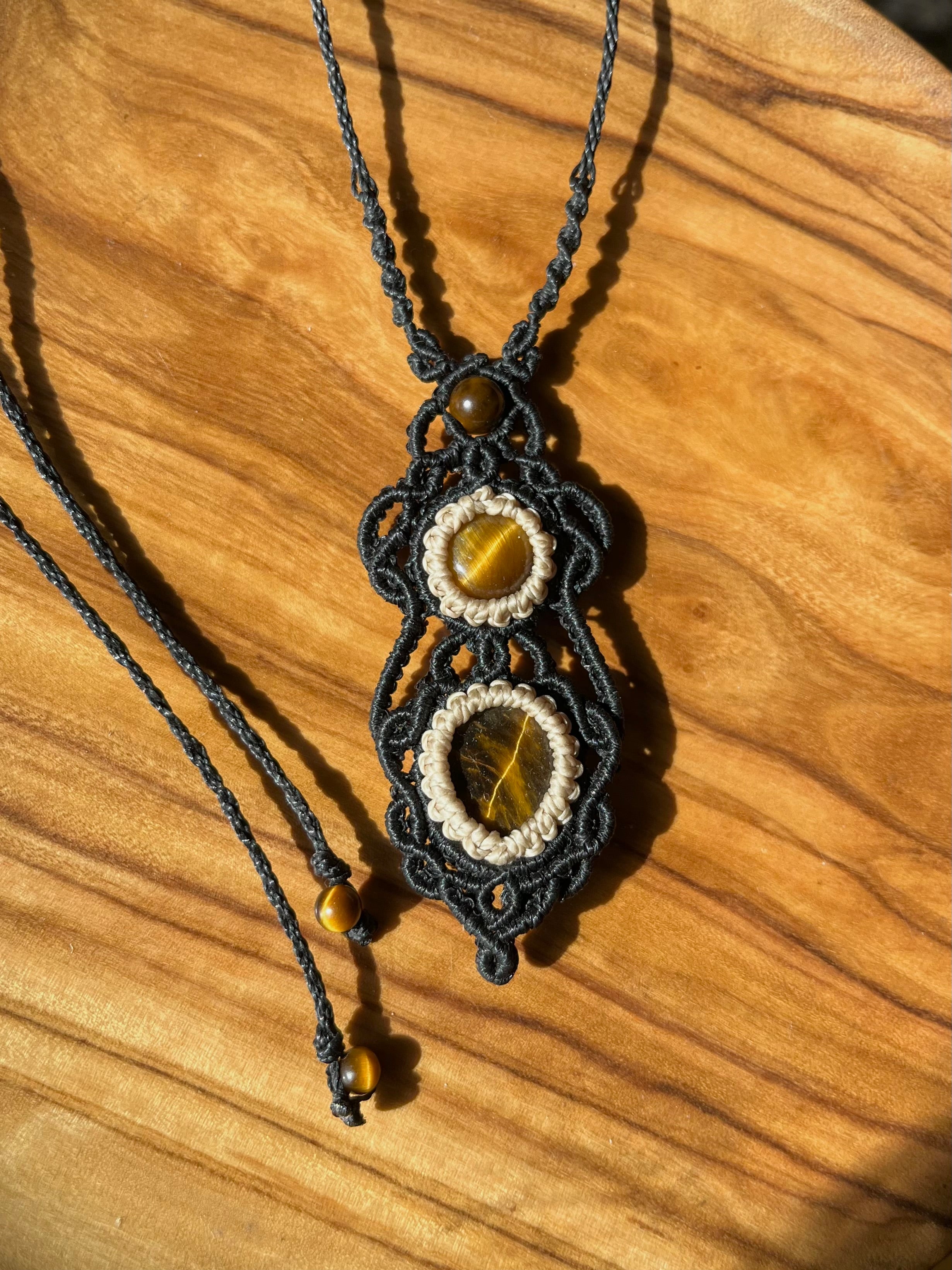 Tiger eye necklace