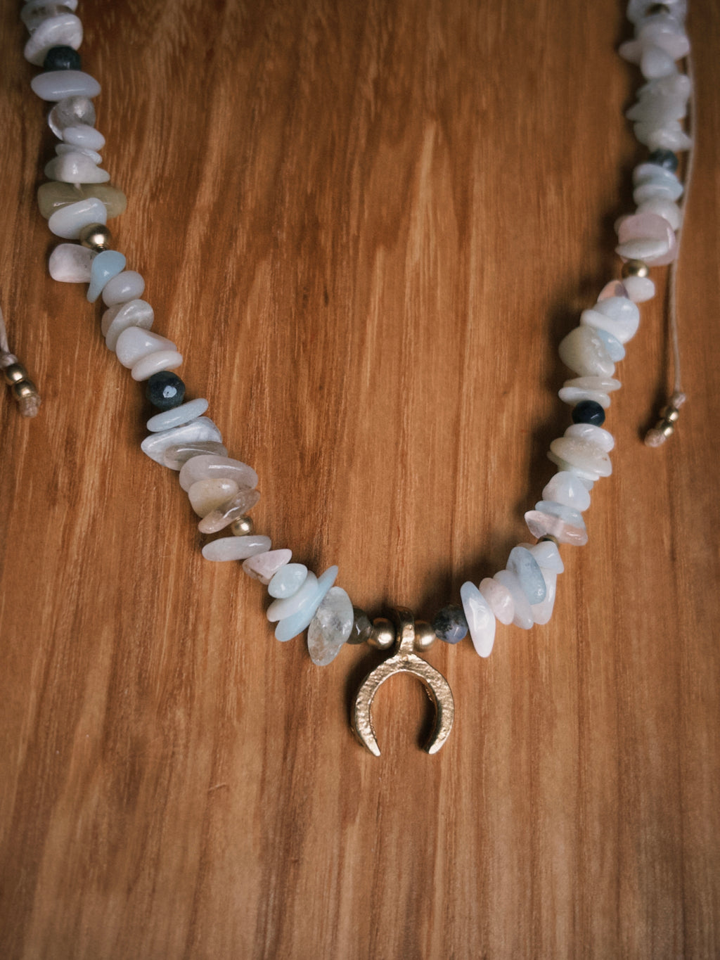 Morganite Gemstone Necklace
