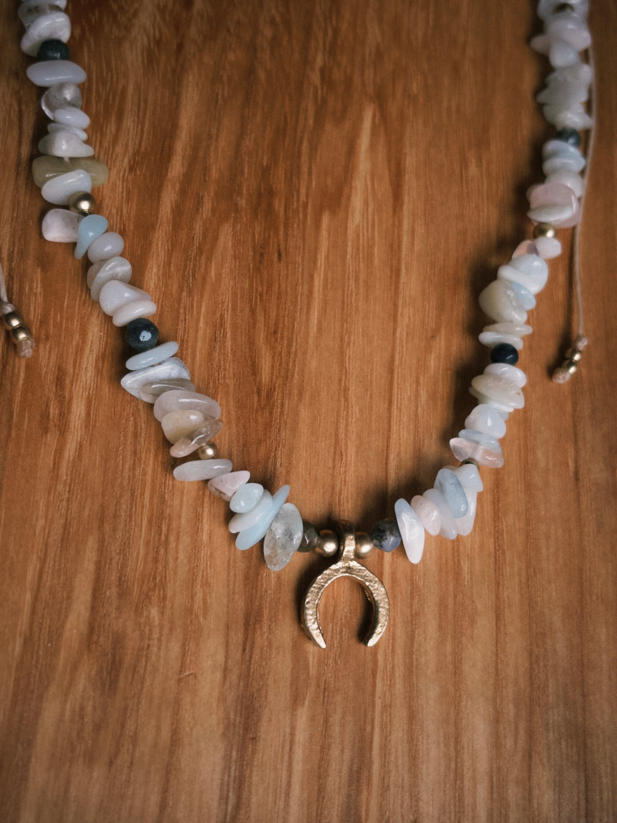 Morganite Gemstone Necklace