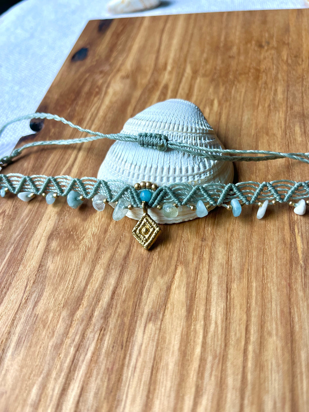 Amazonit Choker 
