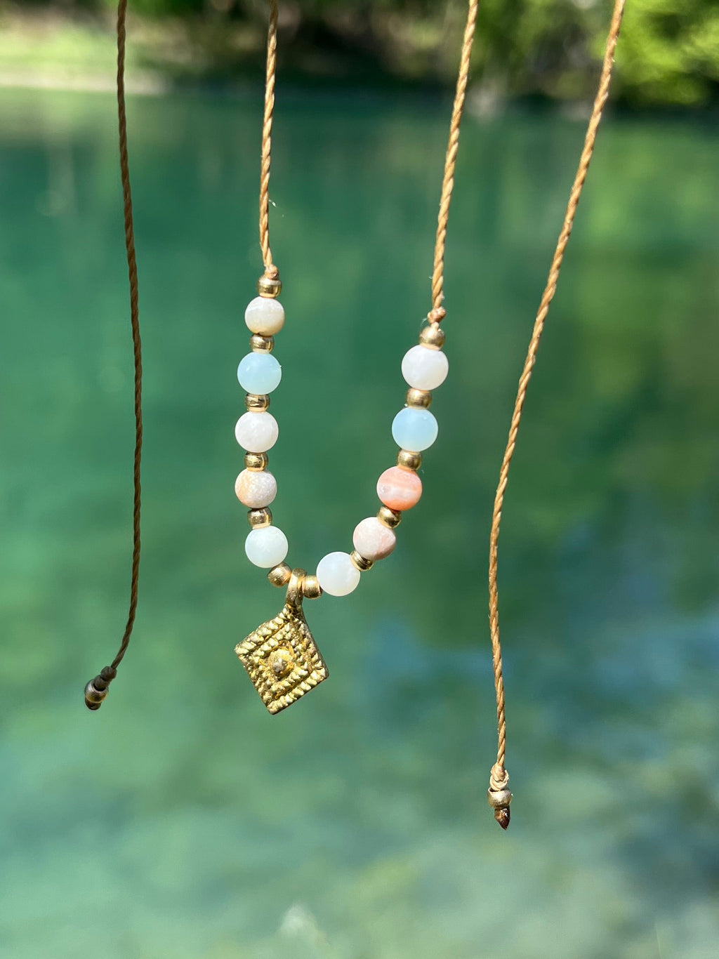Amazonite Beaded Necklace