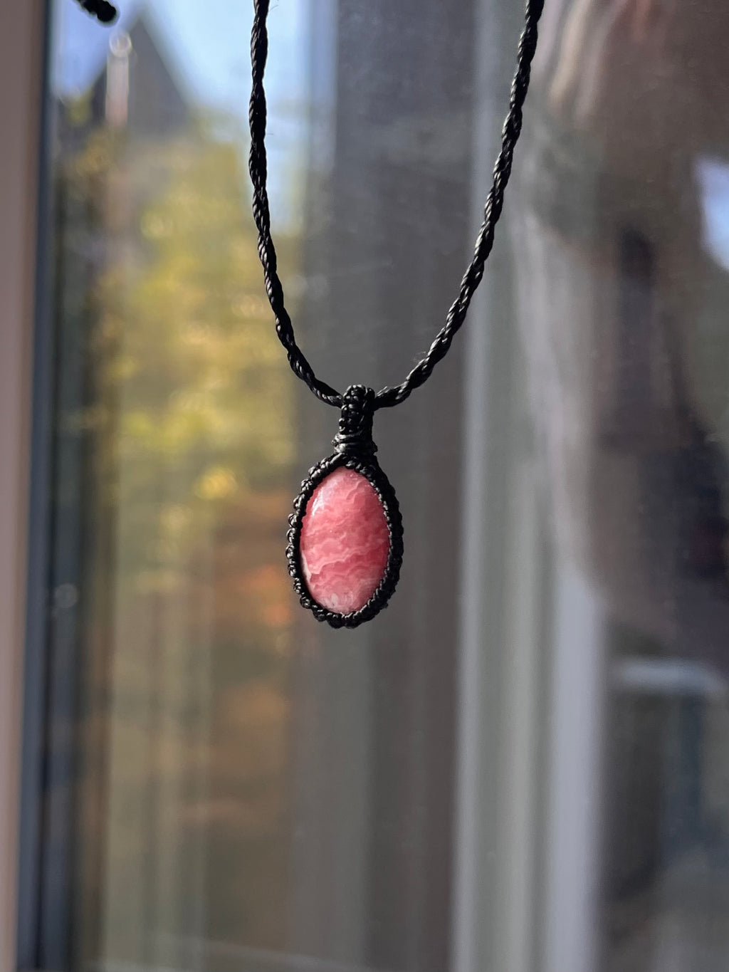 Rhodochrosit Halskette 