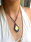 Labradorite Boho Necklace