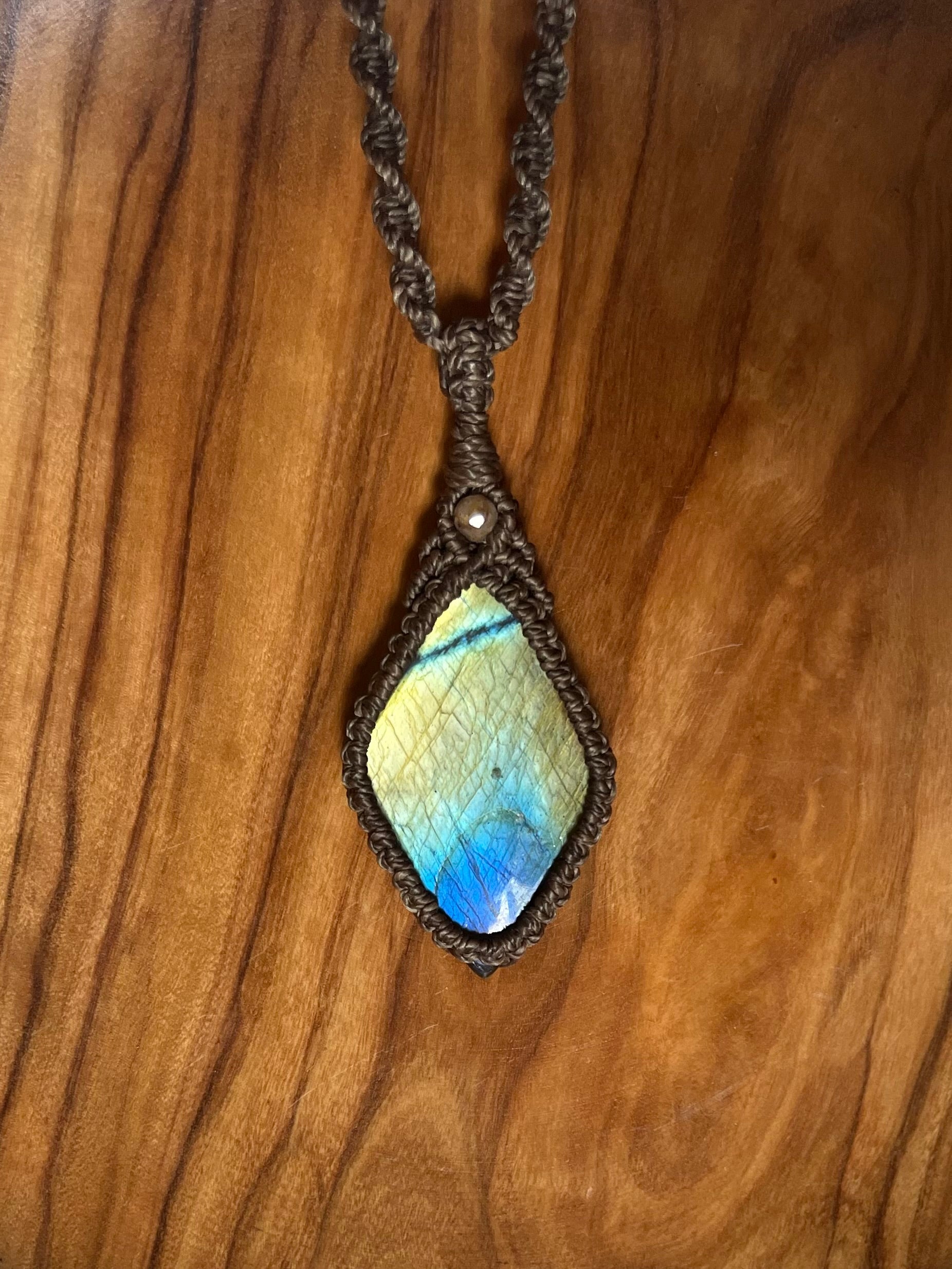 Labradorite Boho Necklace