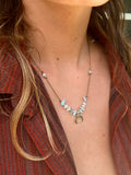 Luna Amazonite Minimalist Necklace