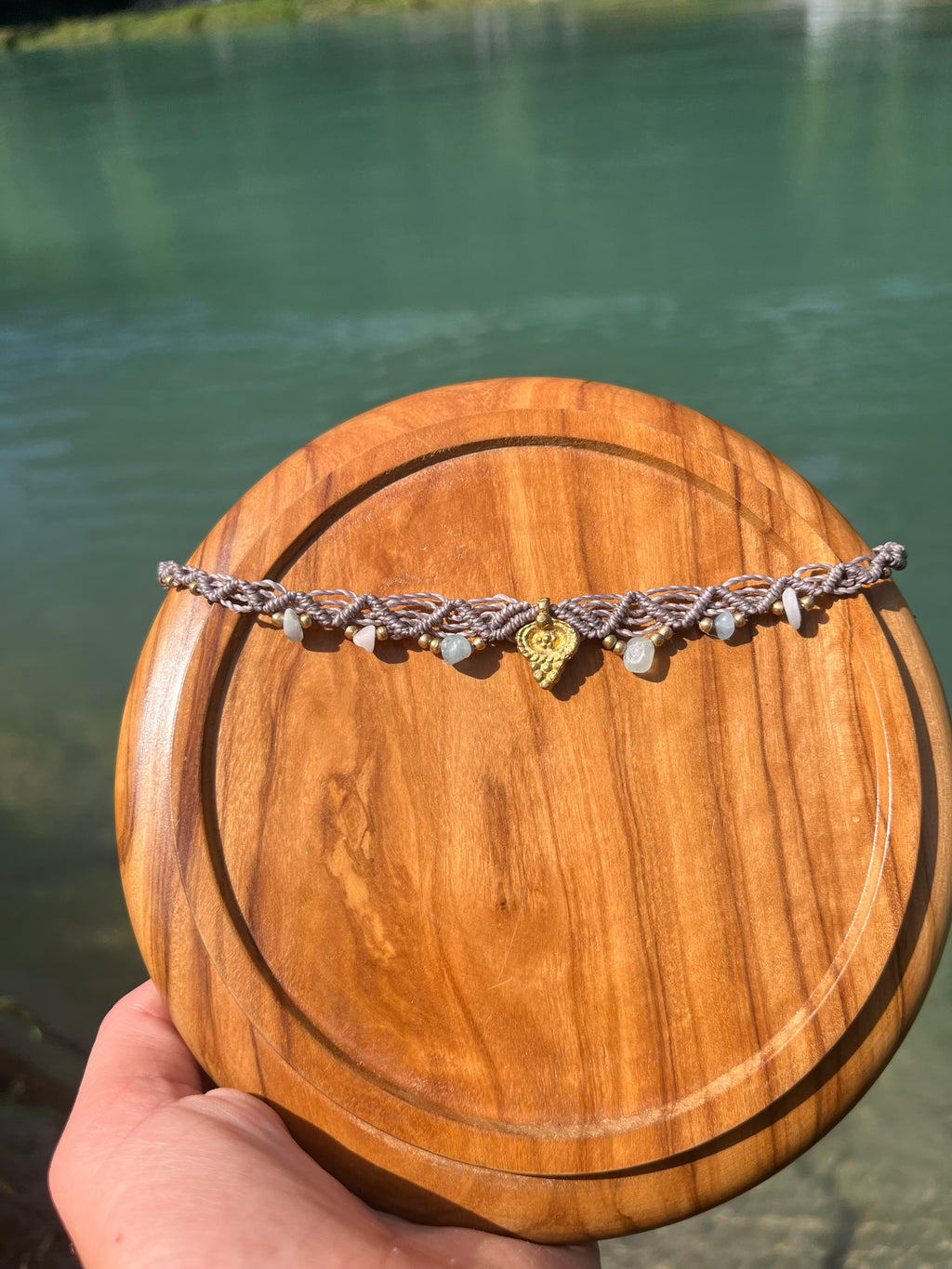 Amazonite Anklet