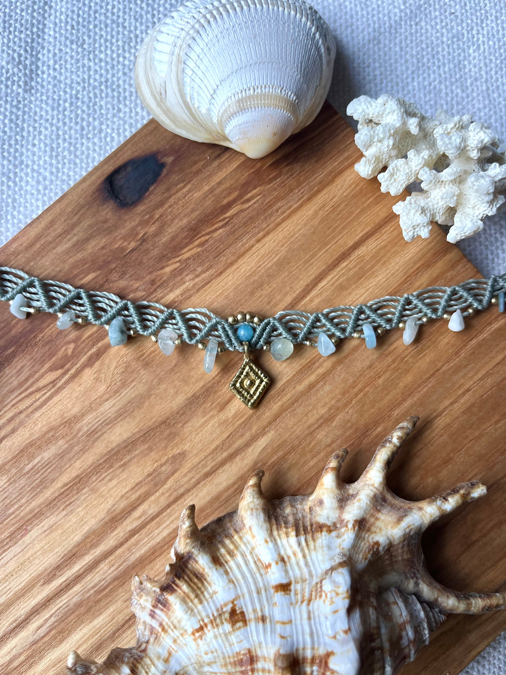 Amazonit Choker 