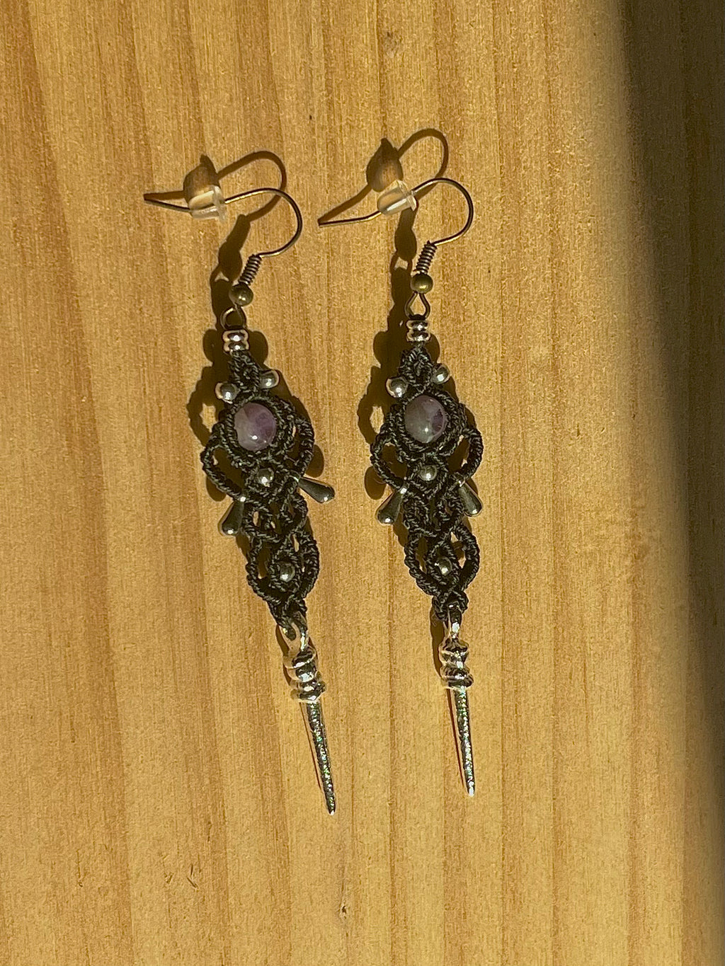 Amethyst-Ohrringe