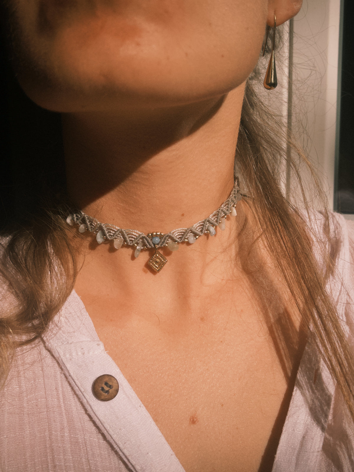 Amazonit Choker 
