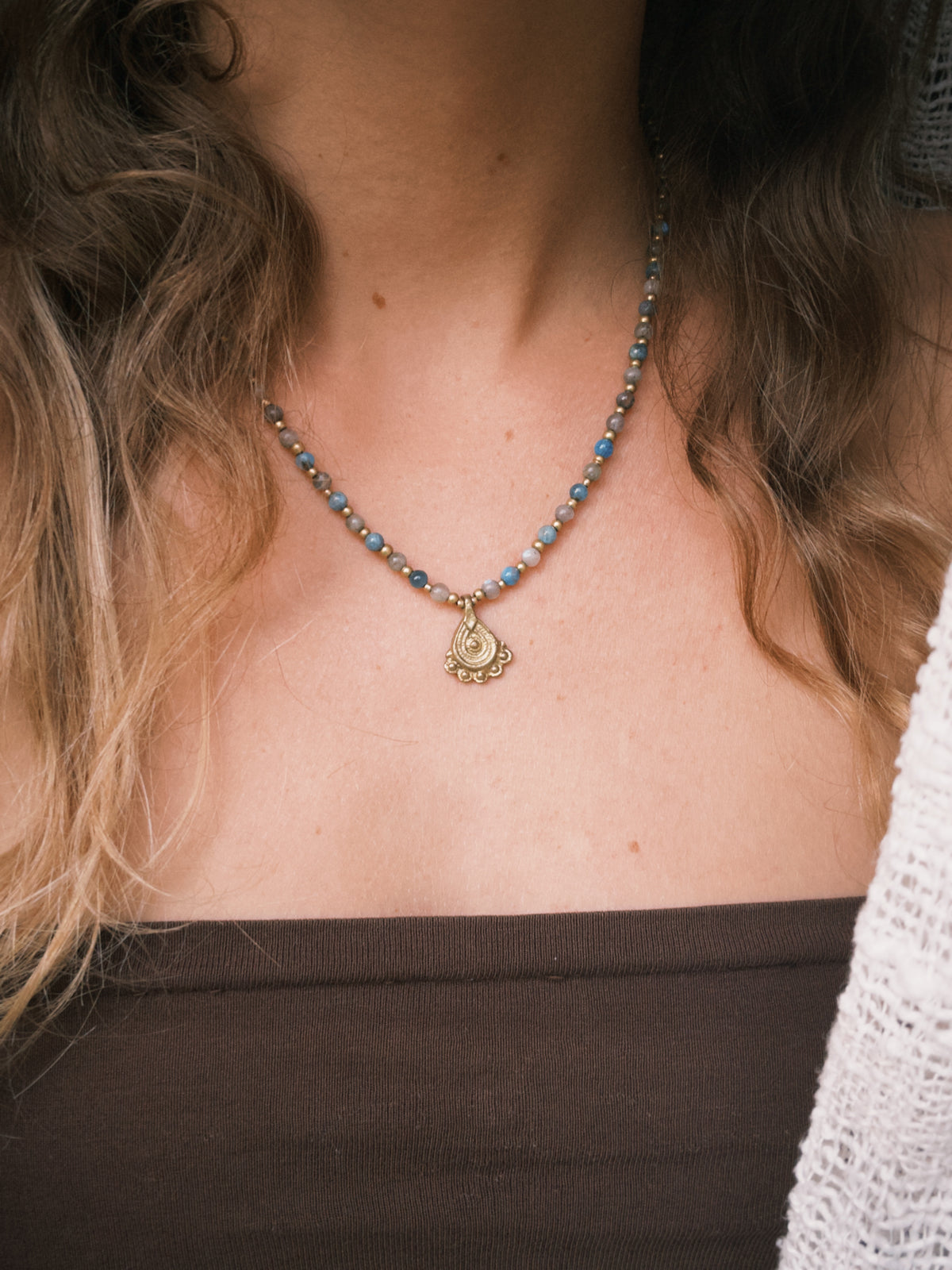 Labradorite & Apatite Necklace