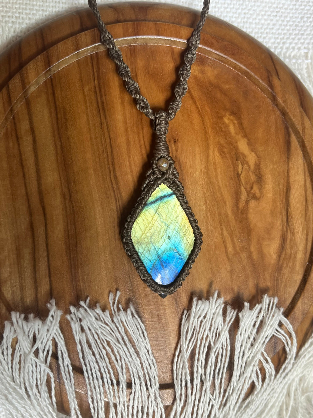 Labradorite Boho Necklace