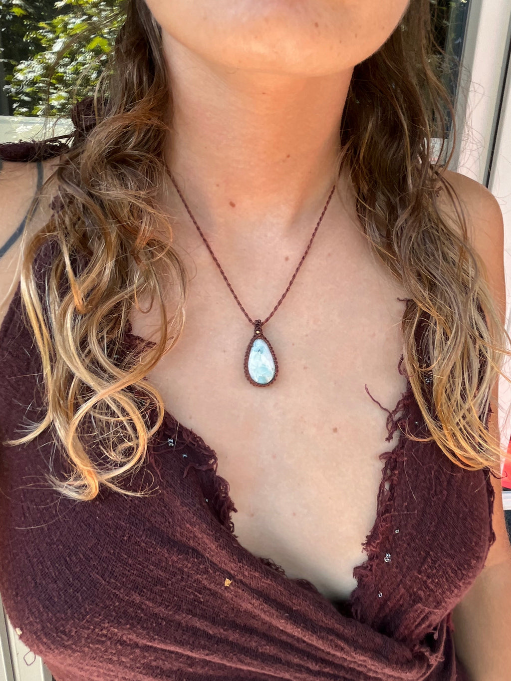 Larimar Necklace🐬