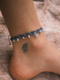 Amazonite stone anklet