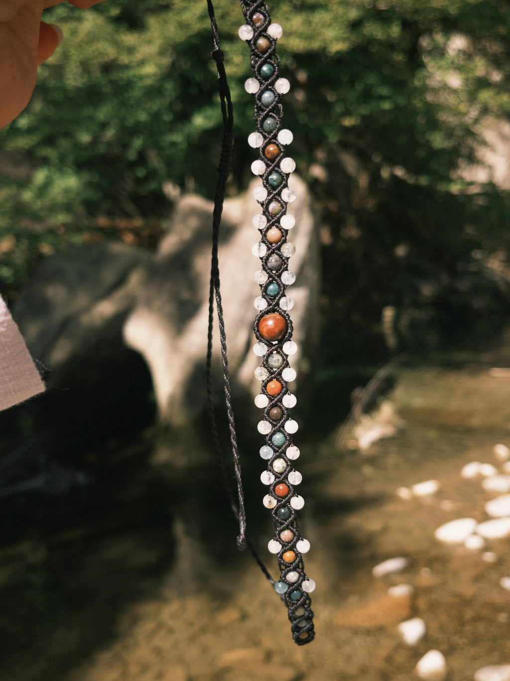 Steinenmix choker Halskette