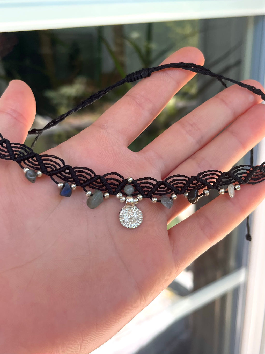Black Labradorite Choker