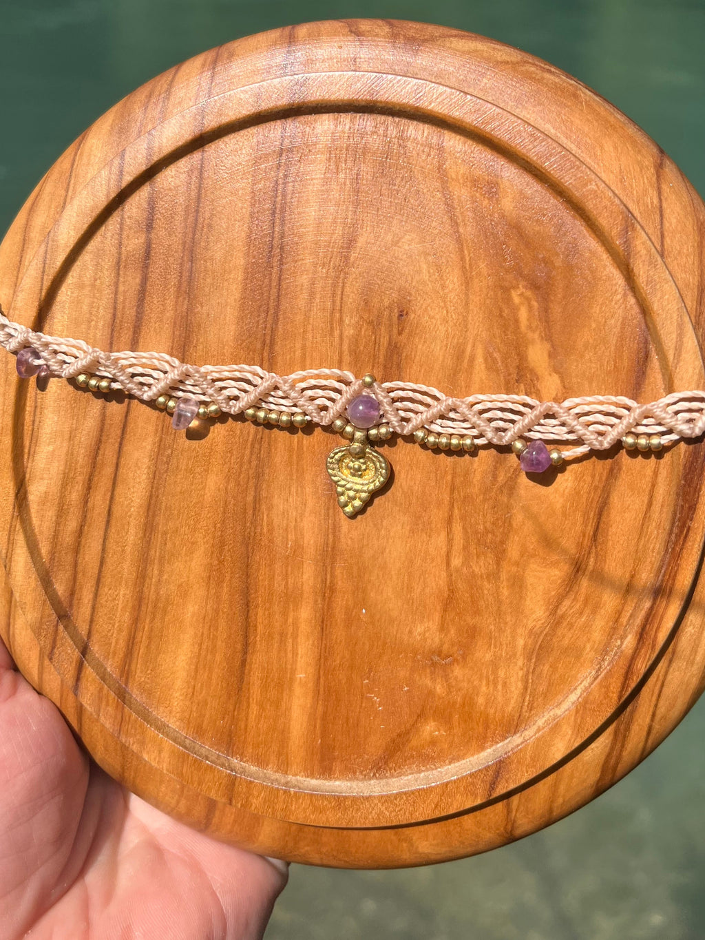 Amethyst Fusskette
