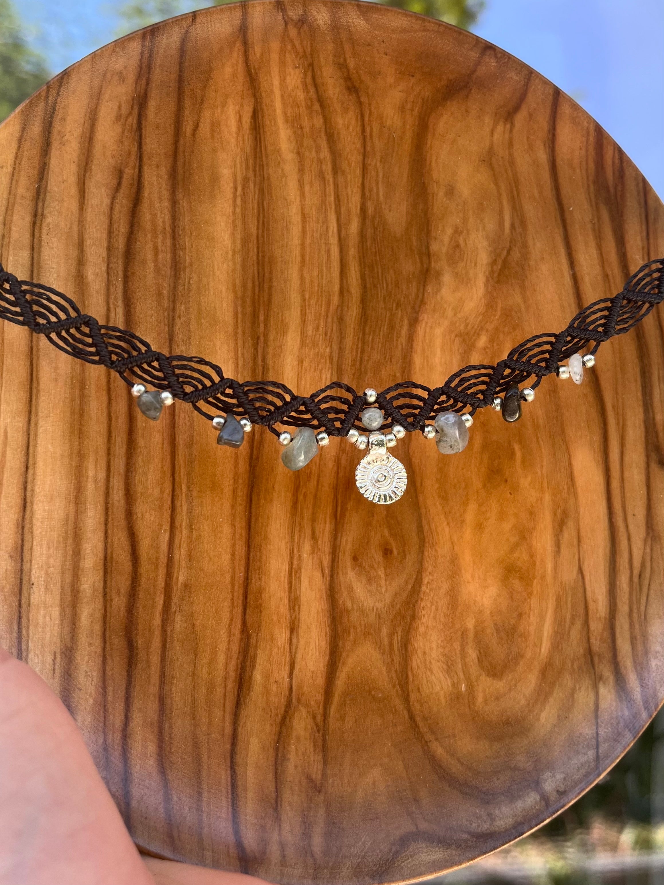 Black Labradorite Choker