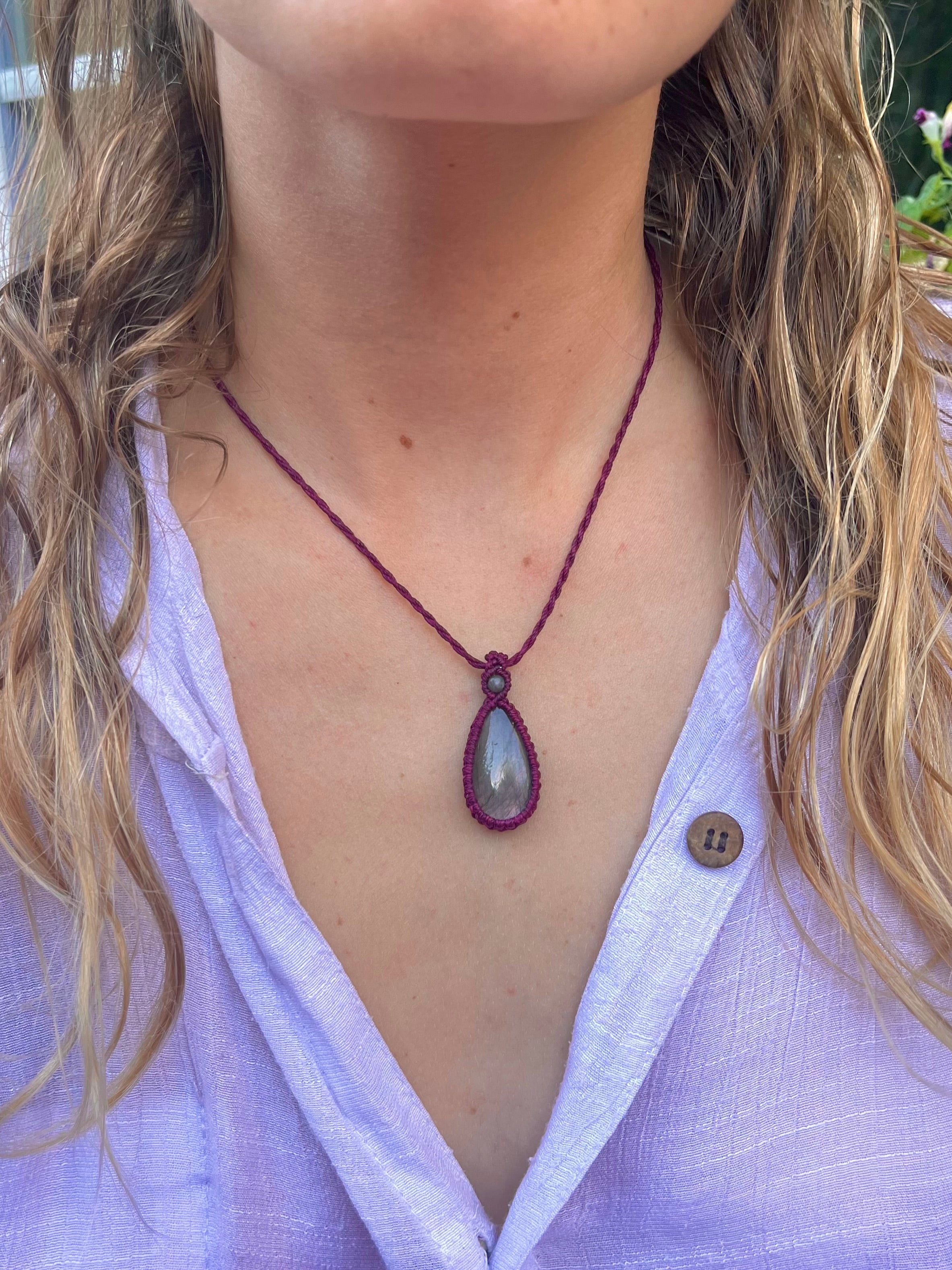 Labradorite Necklace ✨
