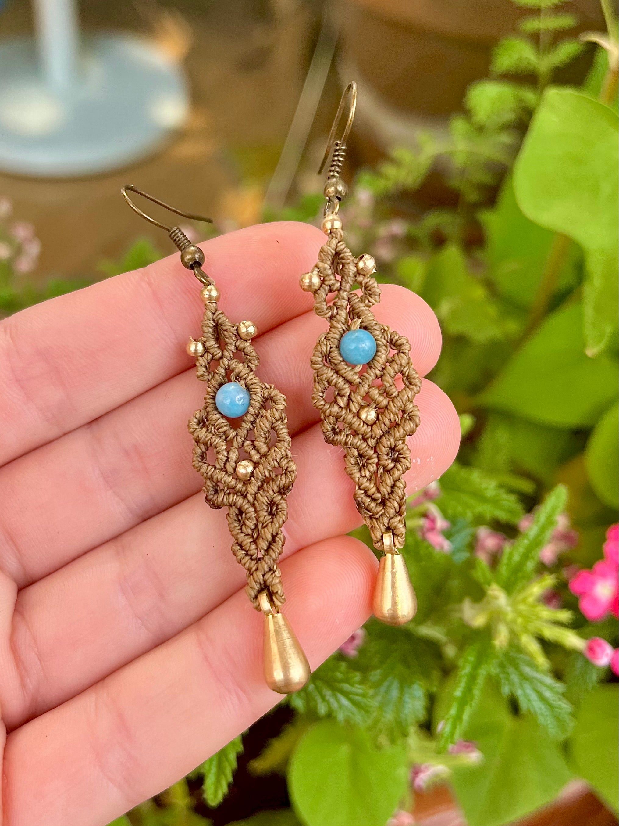 Angelite Earrings
