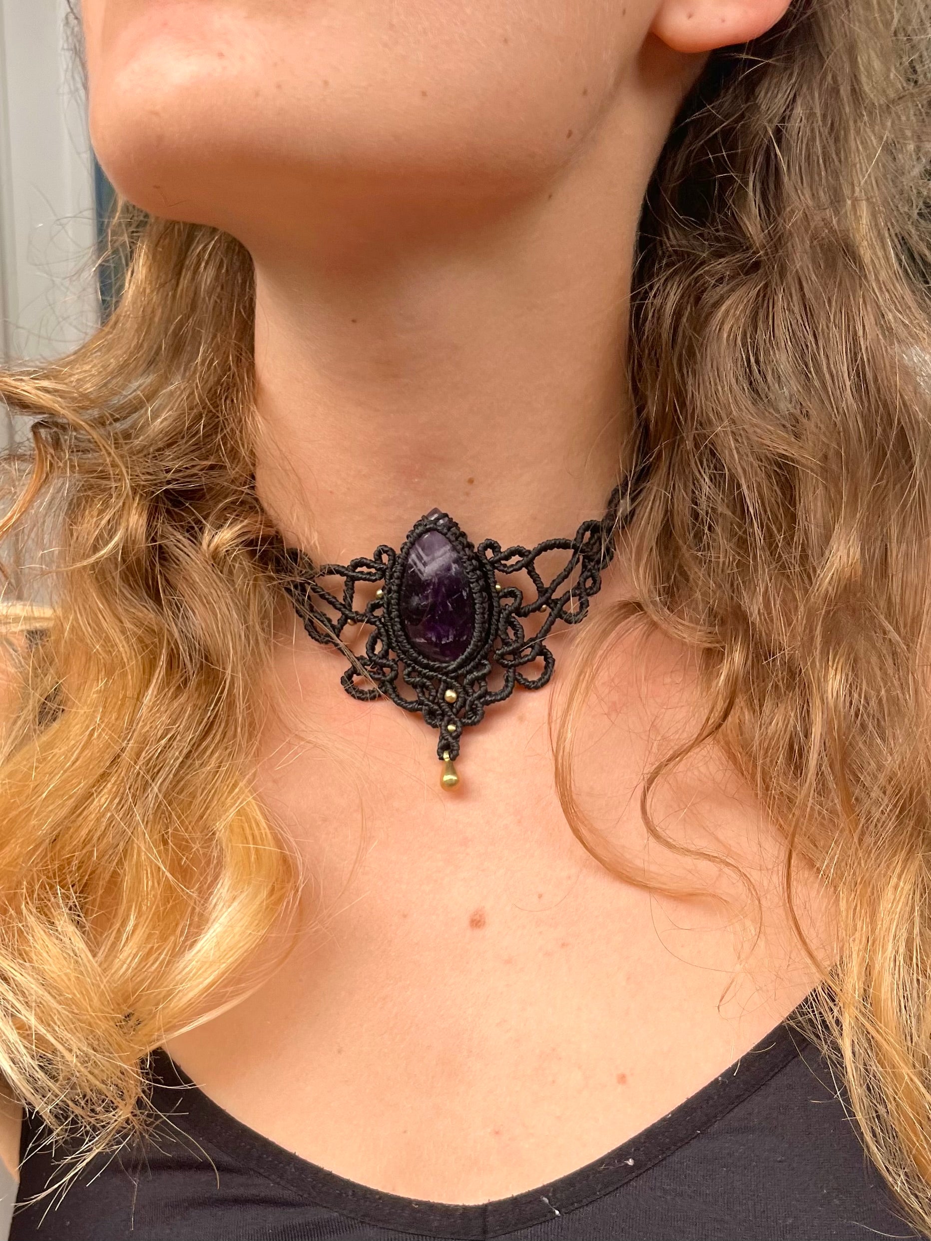 Amethyst Statement Halskette 🔮
