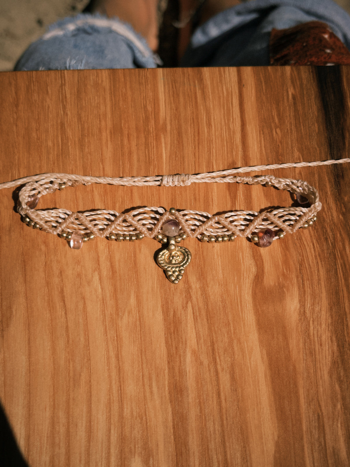 Amethyst Fusskette