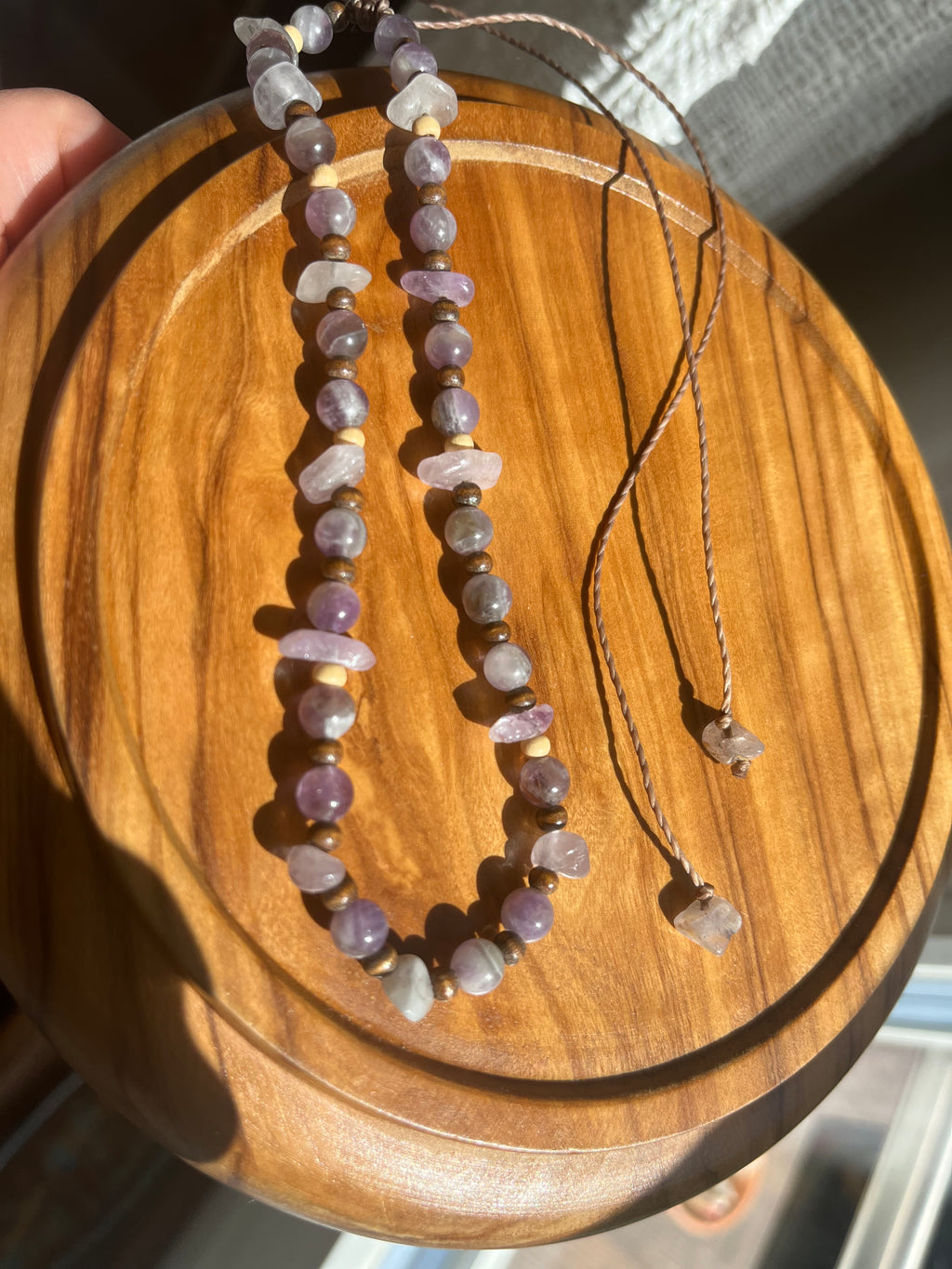 Boho Amethyst Necklace