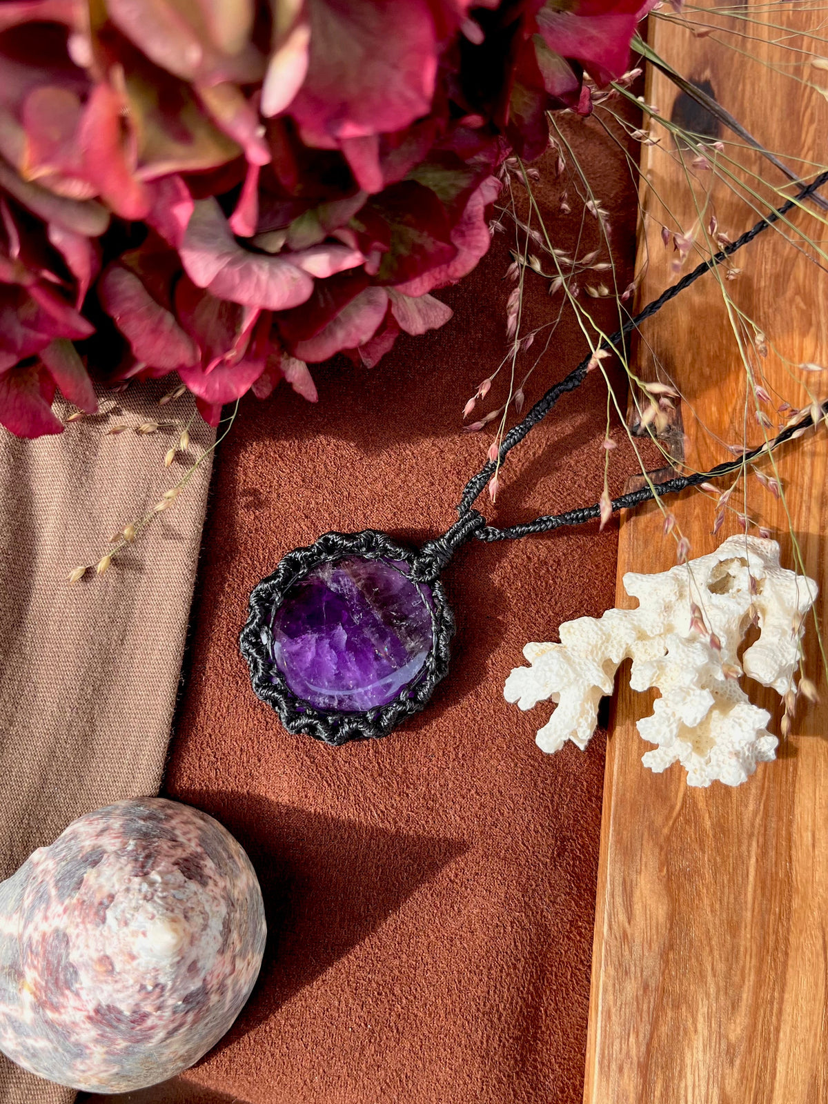 Amethyst-Amulett