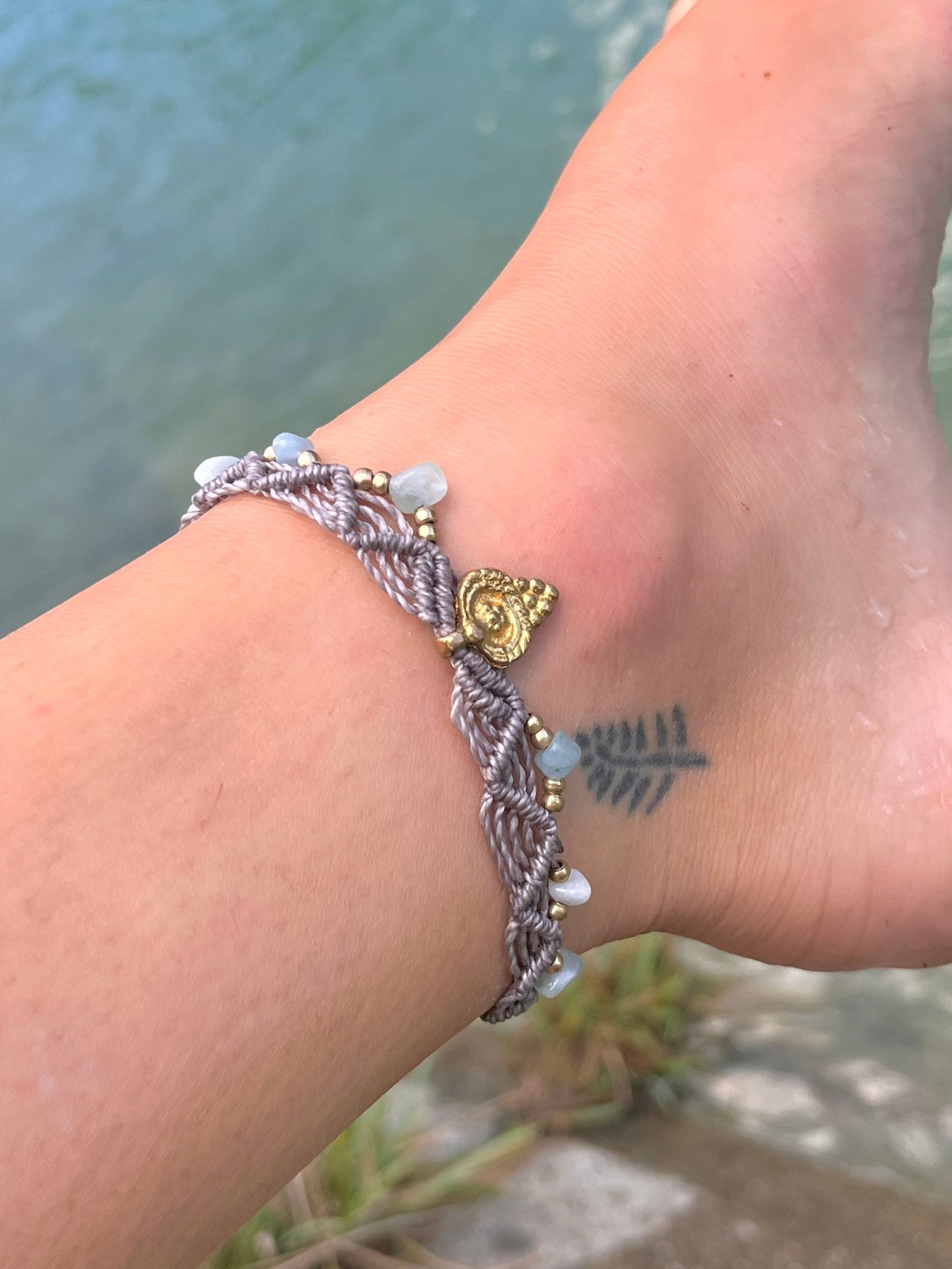 Amazonite Anklet