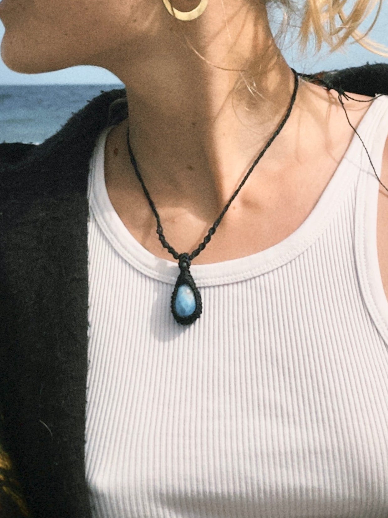 Larimar Necklace