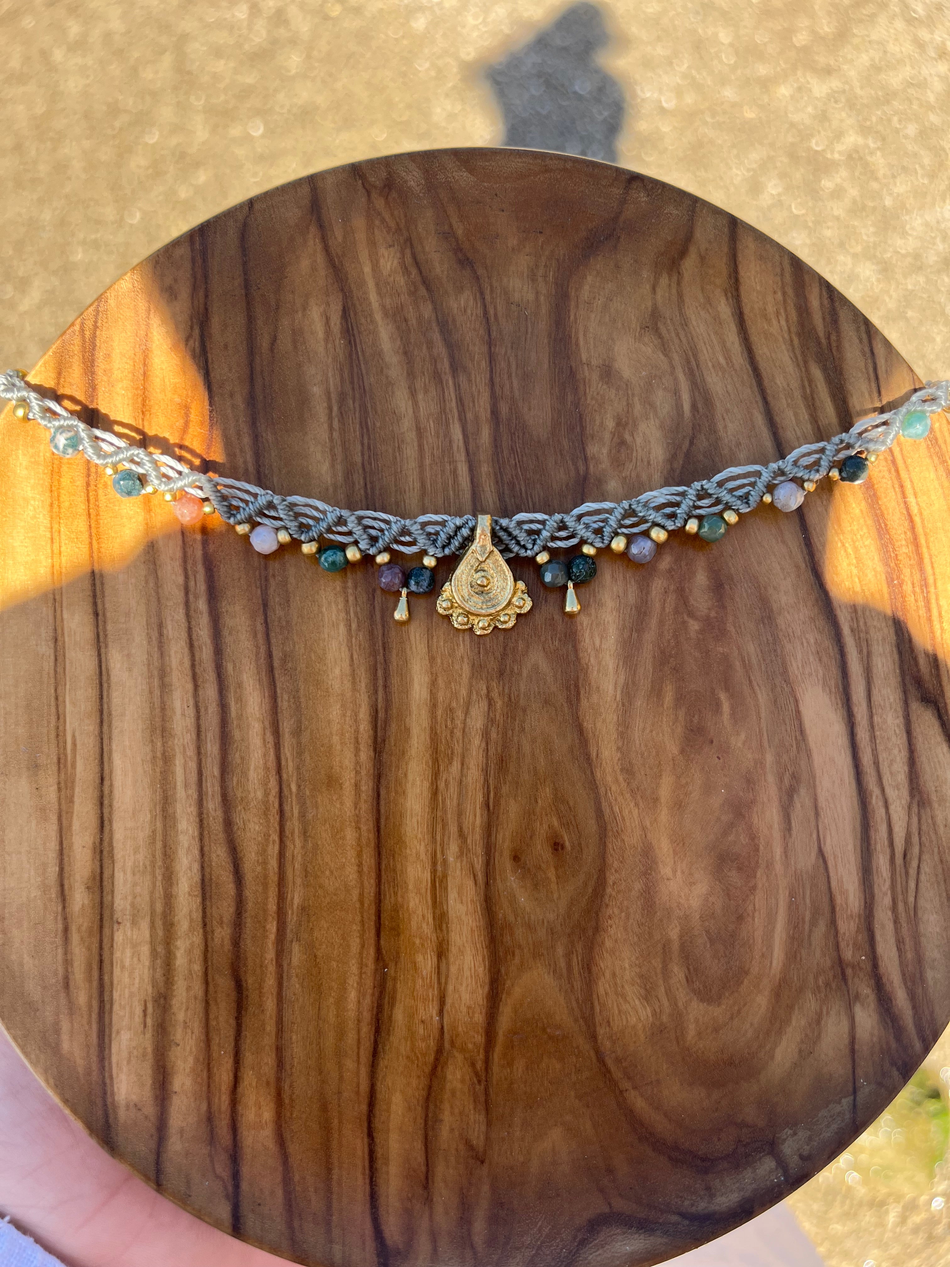 Indian Agate Choker
