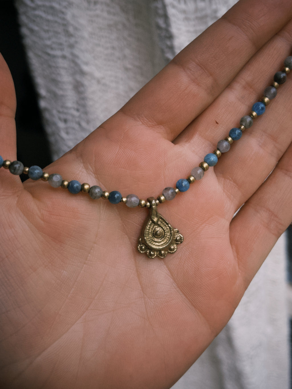 Labradorite & Apatite Necklace