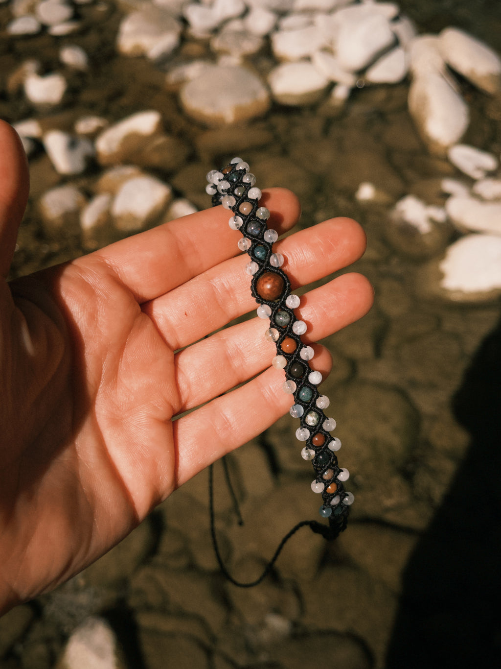 Steinenmix choker Halskette