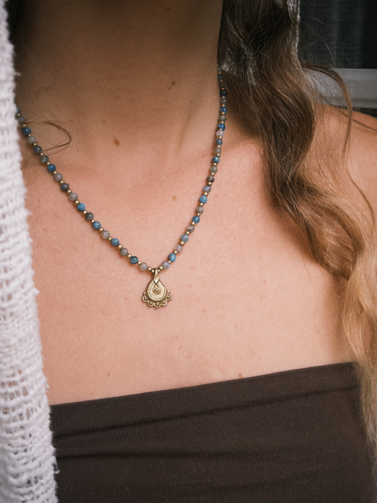 Labradorite & Apatite Necklace