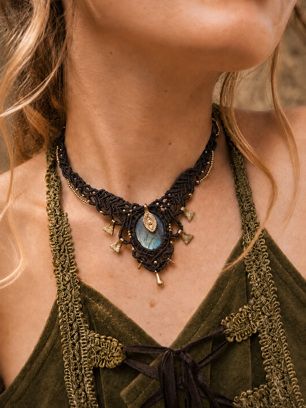 Mystic Fairy Labradorite Necklace