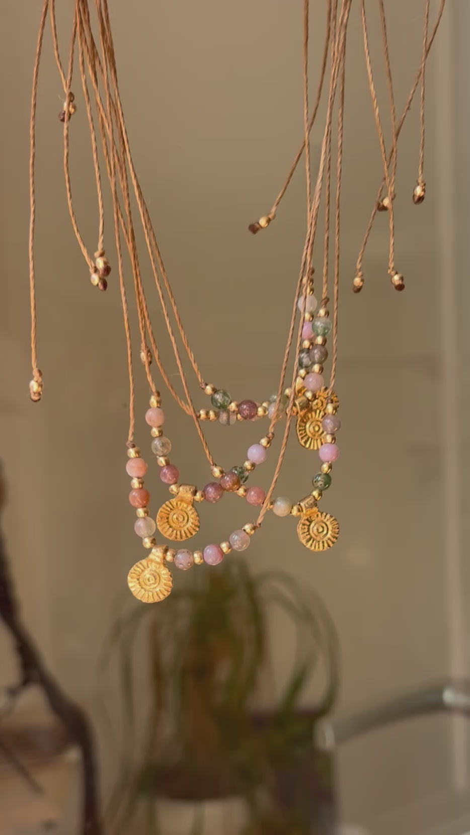 Indian Agate Boho Necklace