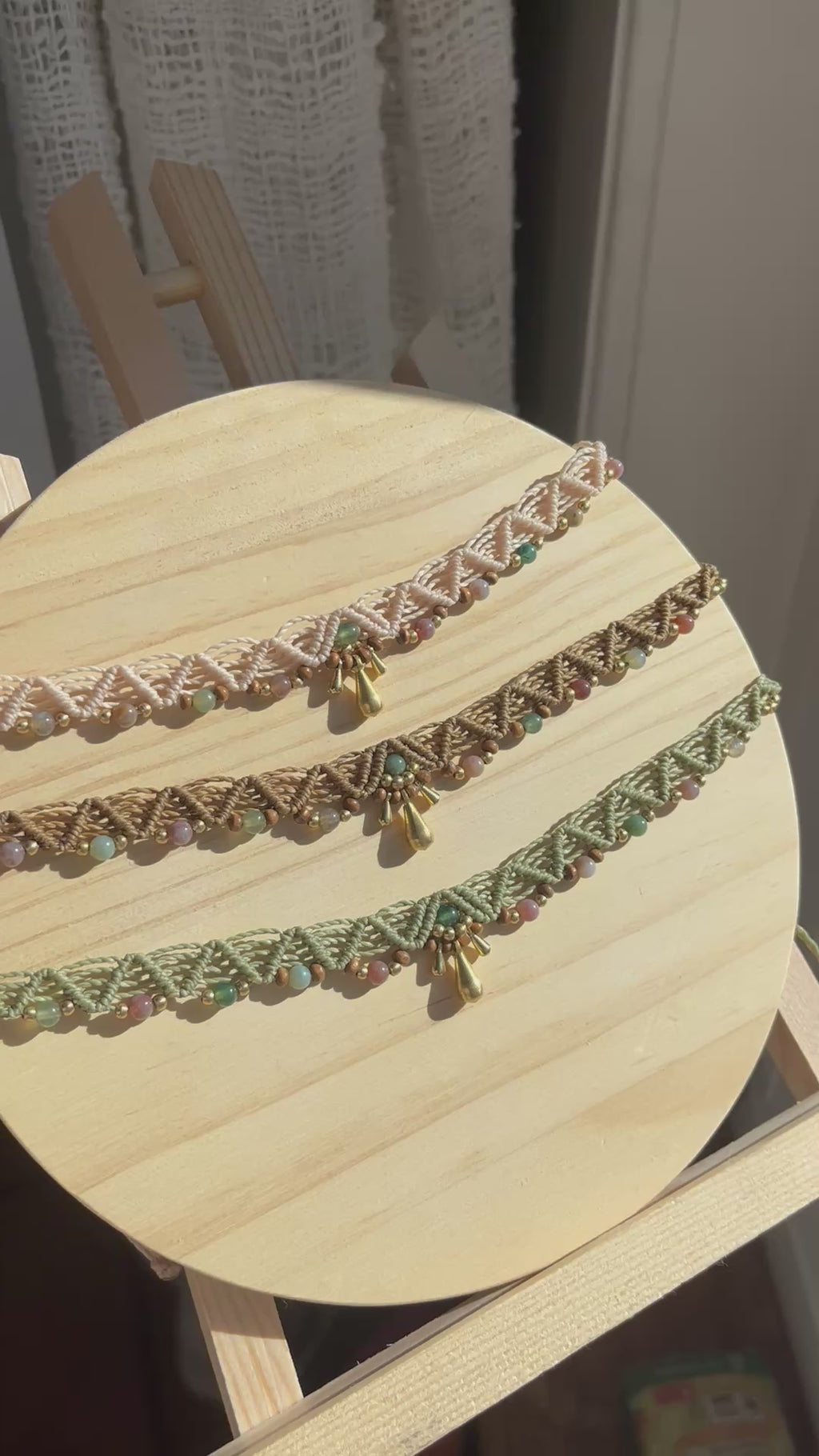 Indian agate choker